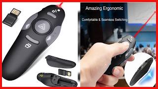 CLIKBUTM Wireless Presentation Clicker: Effortless Control for PowerPoint and More