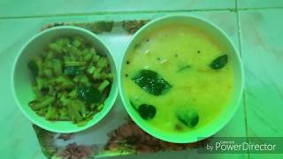 Mambazha Mor Kuzhambu/Mango Buttermilk Gravy/Mango Mor Kuzhambu/Potato Pepper Fry Recipe/Potato Fry