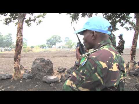 Intervention (FIB) Drill in Sake, D.R. Congo