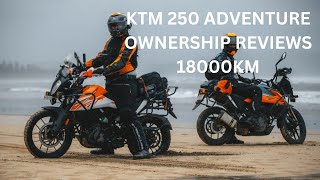 KTM 250 ADVENTURE OWNERSHIP REVIEW AFTER 18OOOKM #bike #biker #motorcycle #shortvideo #shorts #short