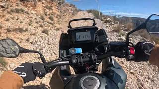 Honda NX500 offroad test