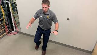 Lateral jumping and push off