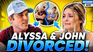 SHOCKING UPDATES Relationship turmoil Alyssa Bates and John Webster are divorced Bates Family
