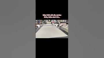 Máy CNC cắt vải, da làm Sofa, thảm sàn ô tô... #ironwood