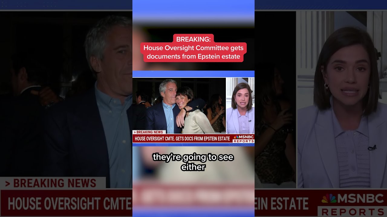 BREAKING House Oversight Committee Gets Documents From Epstein Estate