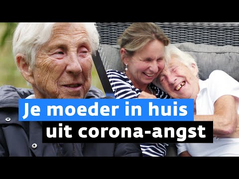 Inge haalt dementerende moeder uit verpleeghuis uit angst voor corona