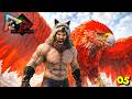 These Griffins One Shot EVERY Origin Boss… Too Overpowered 😱 BOSS FIGHT 🔥 ARK Primal Fear 100X #5