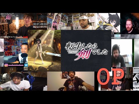 Reincarnated as a Sword Opening  「Tensei Shitara Ken」  React Mashup (転生したら剣でした OP)