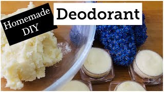 Easy Homemade Deodorant That Really WORKS!