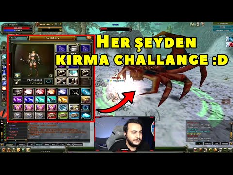 Poinemaia - (Zero) 20 GB'ye Her Şeyden Kırma Challange Yapıyor :D ! Knight Online