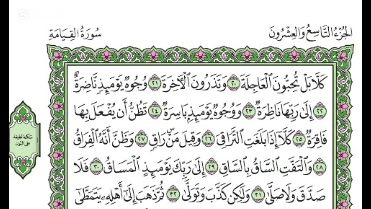 تفسير سور  ( القيامة  .  الإنسان  .  المرسلات   )  /   مشروع ختمة التفسير    /  صلاح الدين الازهري