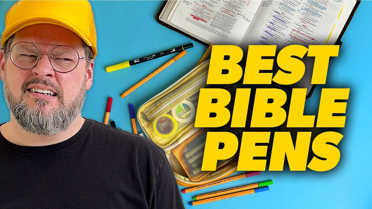 Best Bible Pens and Supplies for 2024 