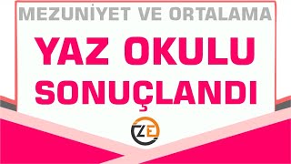 Aöf Yaz Okulu Sınav Sonuçları Açıklandı - Mezuniyet - Genel Ortalama - Güz Dönemi Tarihleri