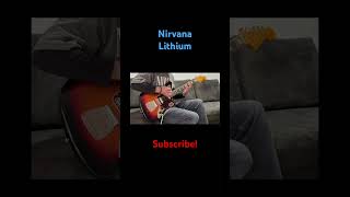 Nirvana - Lithium #nirvana #cover #guitar #subscribe