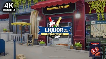 Liquor And Wine Shop Simulator - Store Simulator 4K + Reshade