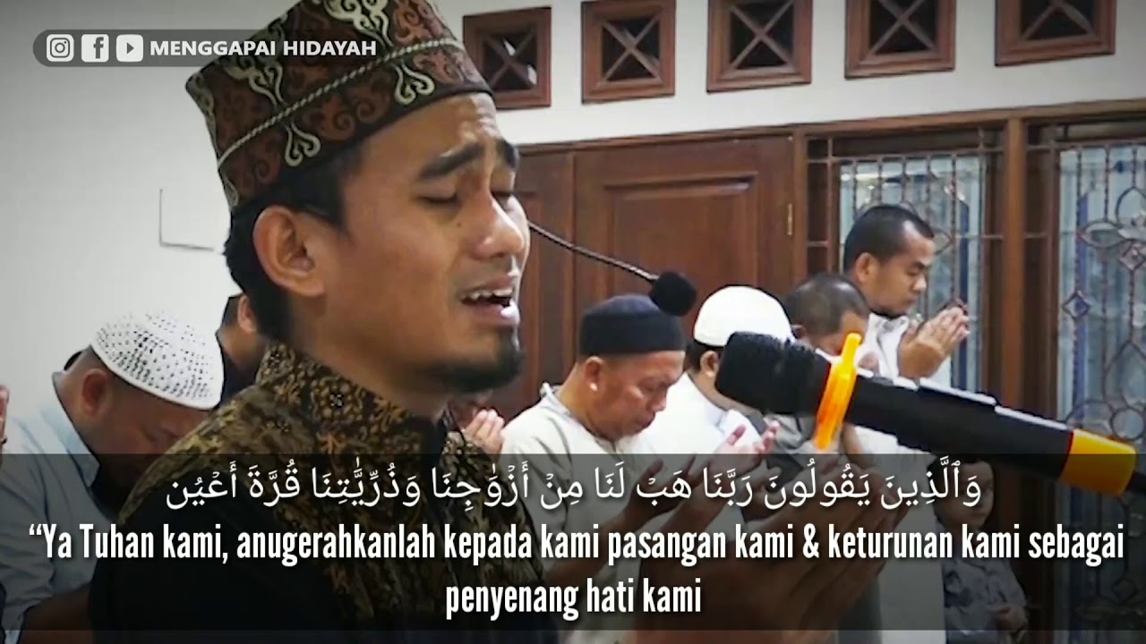 Qunut Nazilah. Jamaah menangis Histeris || Daeng Syawal Mubarak