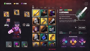 Minecraft Dungeons Breaking the Unbreakable One x3 Quickly Echoing Void DLC Apoc+25