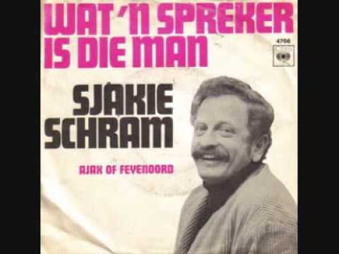 Sjakie Schram Wat 'n spreker is die man