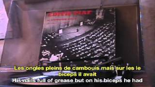 Edith Piaf L'Homme à La Moto French & English subtitles