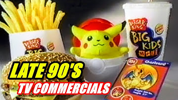 75 minutes of late 90s nostalgia - 1990s Commercial Compilation #50