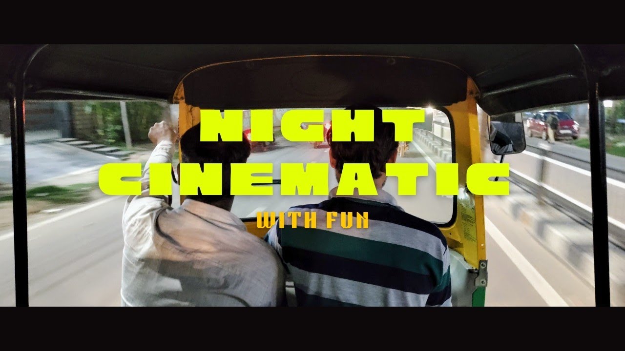 Night Cinematic with Fun: A Journey into the Night.