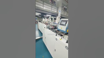 Automatic Paper Bag Machine: paper bag handle pasting machine