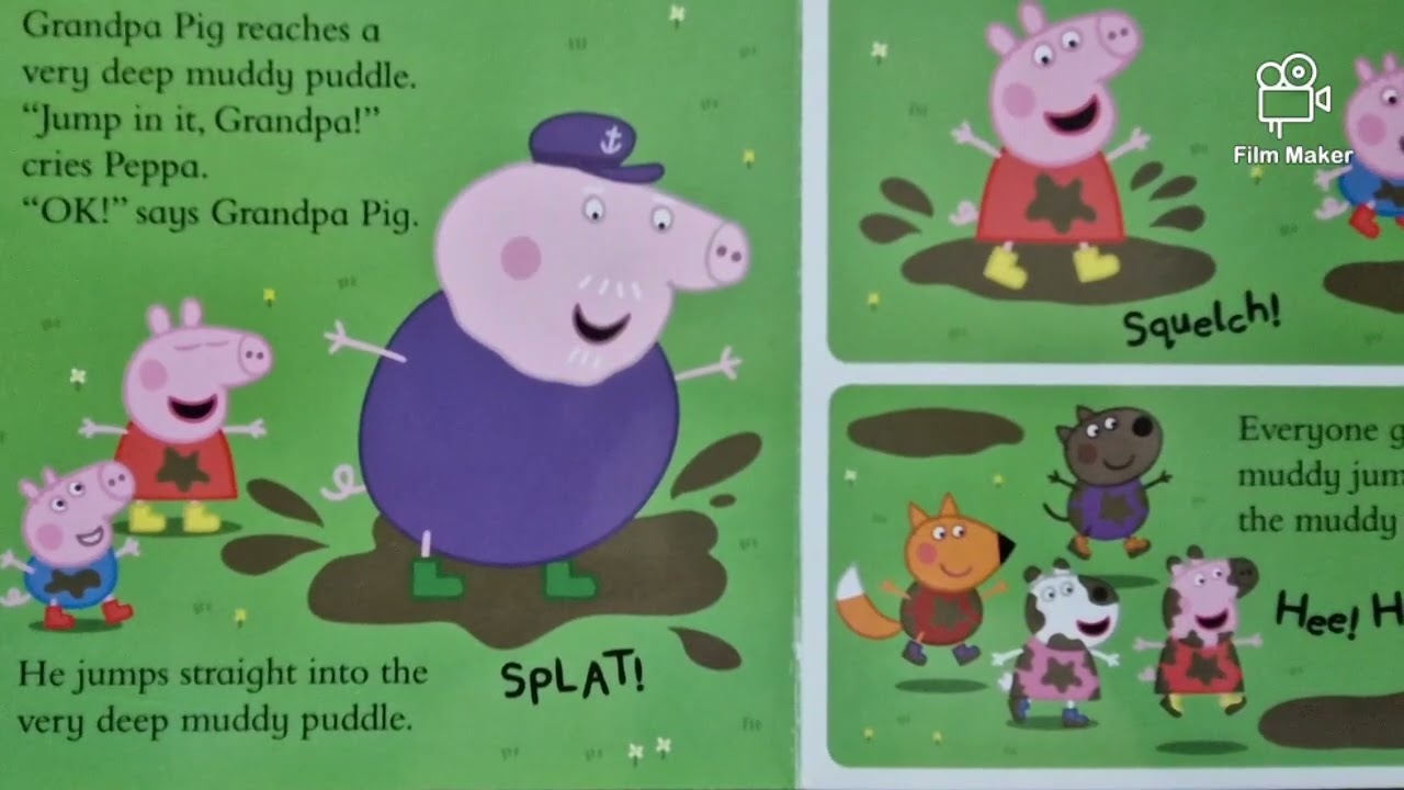 Peppa pig Peppa's muddy puddle walk