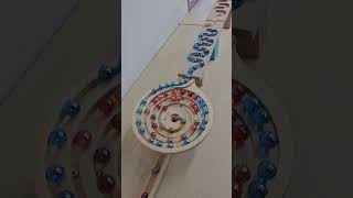 Marble Run Race ASMR HABA wave slope part82 #marblerun #マーブルラン #shorts