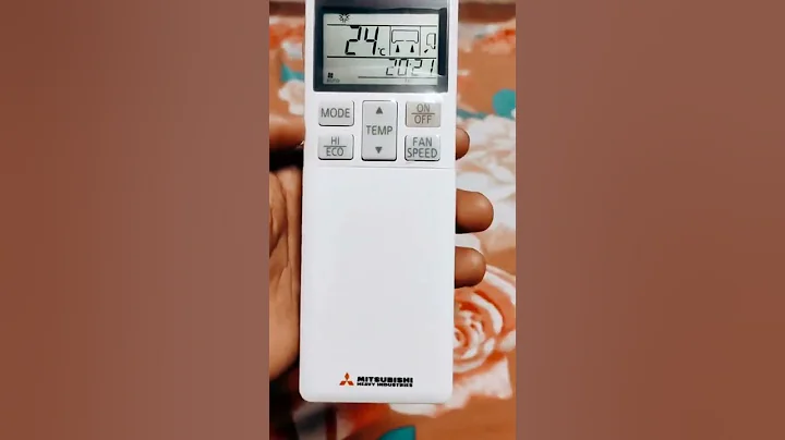 mitsubishi heavy duty air conditioner Remote