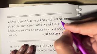 Famous ASMR Cryptogram Solving #1 Profile