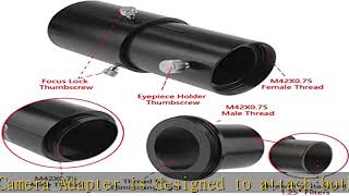 Astromania 1.25 Extendable Camera Adapter - For Either Prime-Focus Or Eyepiece-Projection Astropho