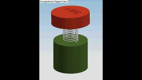 spring simulation with NX5