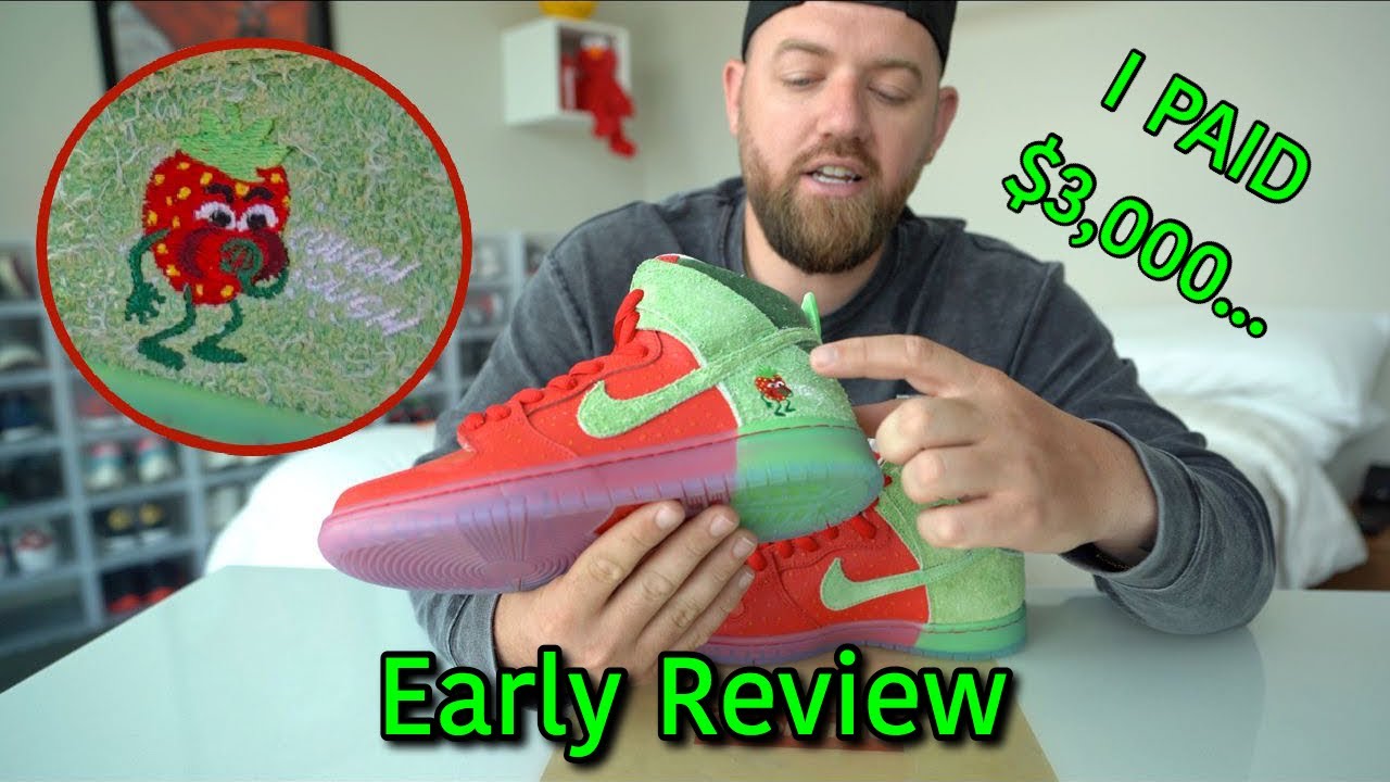 strawberry cough nikes