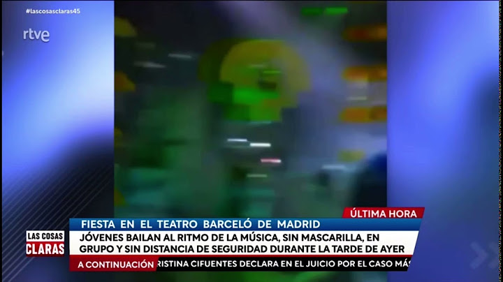 Fiesta ilegal en Barceló en plena pandemia