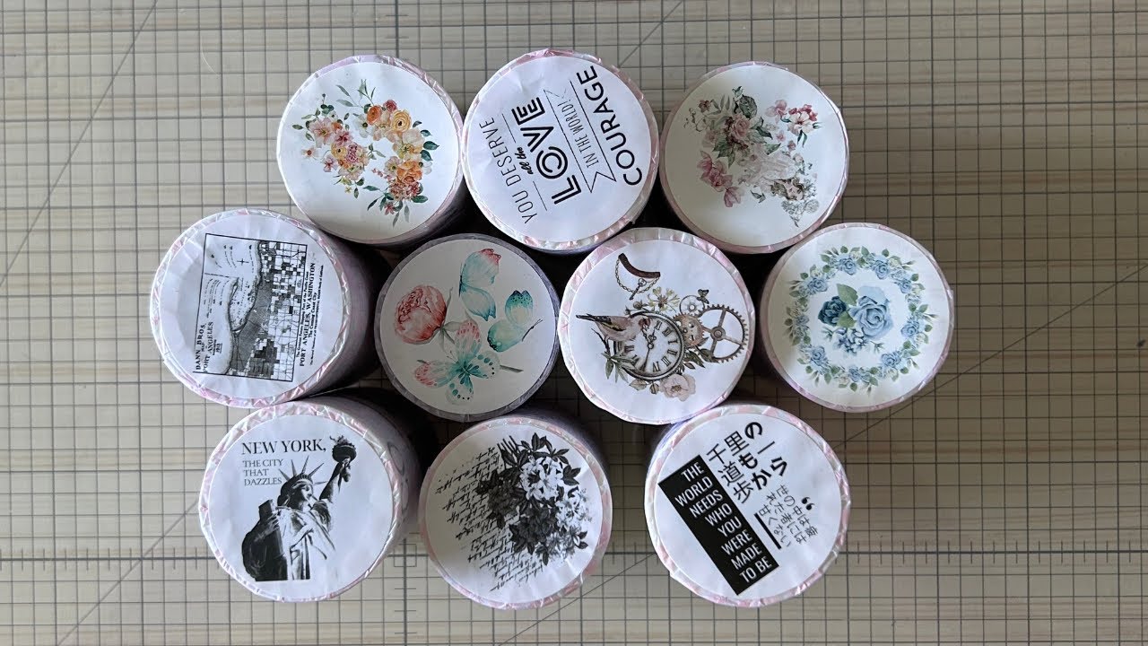 9 Unique Washi Tape Techniques You'll Love! (or use patterned paper instead!)