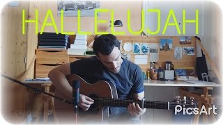 Video voorbeeld van "HALLELUJAH - Jeff bukley ( finguerstyle guitare par pierre )"