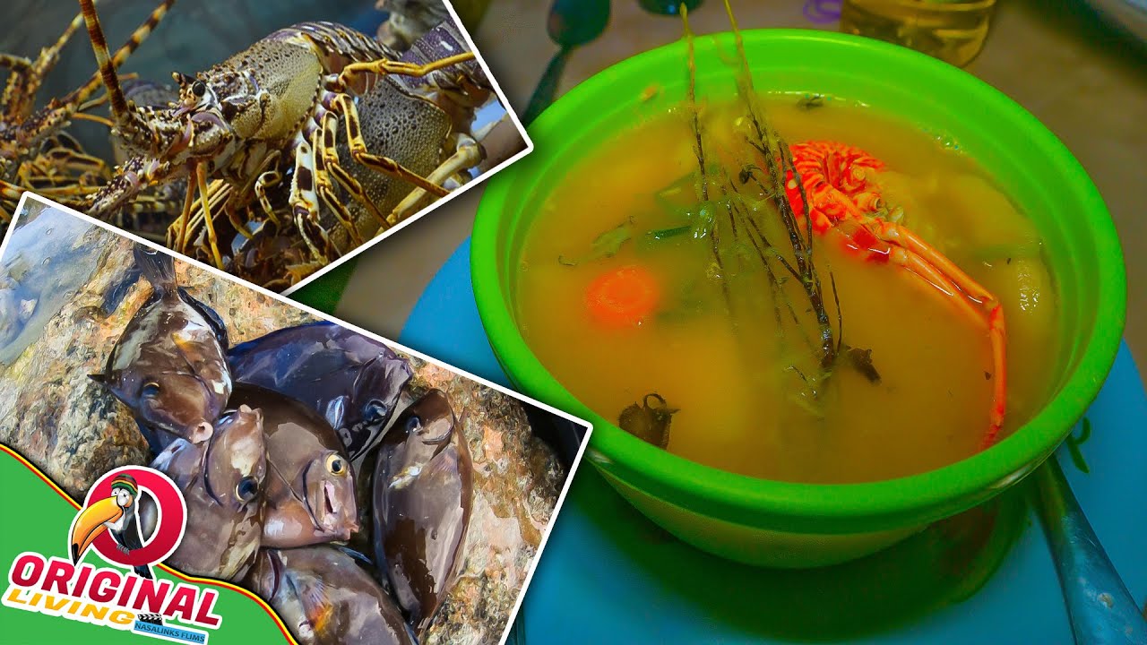 Doctor Fish Recipe Lobster And Doctor Fish Soup\Fish Tea | Catch & Cook - YouTube