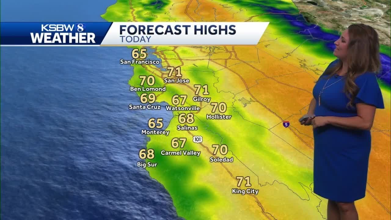Cooler today, then gradual warming this weekend - YouTube