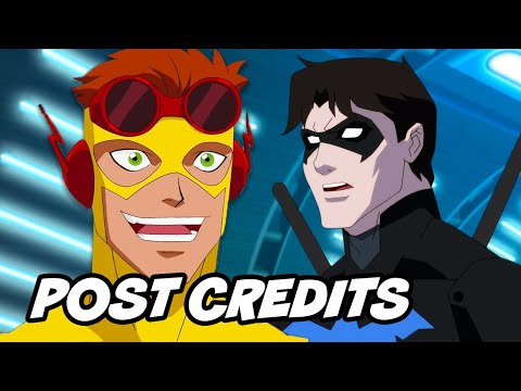 Young Justice Season 3 Ending - Post Credit Scene and Wally West Breakdown