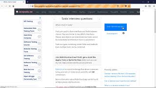 What is trait in Scala? | javapedia.net