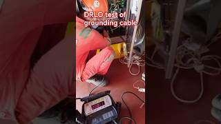 #DRLOtester#CRMtest#GroundingCable #offshoredrilling #precommissioning
