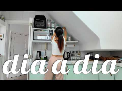 A cozinha ficou com tudo no lugar 🍳Criei um organizador para chás ☕️Fui na loja de variedades 🛍️