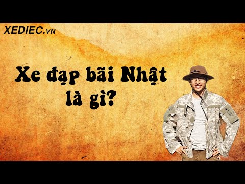 Xe đạp bãi Nhật là gì?