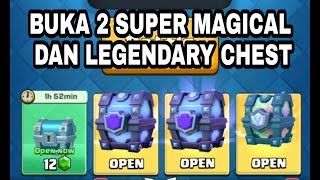 Borong 2 Legendary Dari Super Magical Chest Dan Legendary Chest  Clash Royale Indonesia
