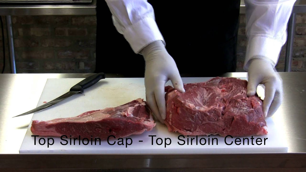 Cutting the Top Sirloin Cap - Beef Alternative Merchandising - YouTube