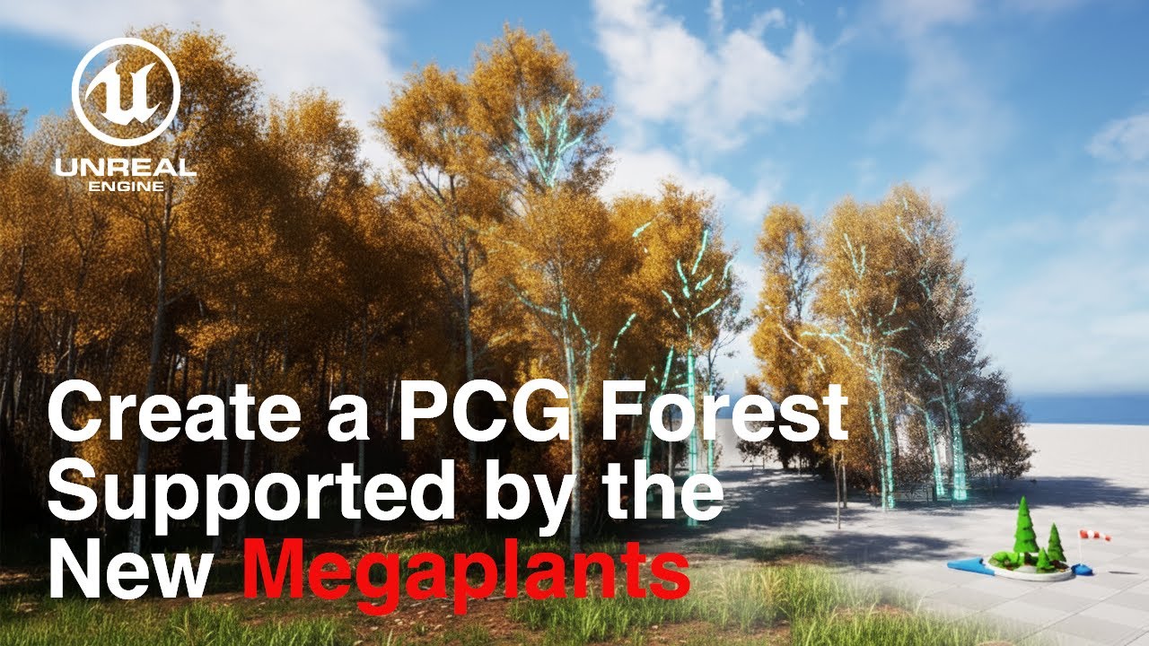 Pcg Desert Example Create a PCG Forest Supported by the new Megaplants - YouTube