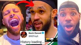 NBA PLAYERS REACT TO DERRICK WHITE GAME WINNER | BOSTON CELTICS FORCE GAME 7 VS MIAMI HEAT (PART 2)