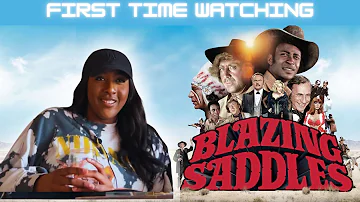 BLAZING SADDLES (1974) FIRST TIME WATCHING - MOVIE REACTION !!!