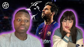 NEWEST MESSI FAN | SHE FELL IN LOVE | Lionel Messi ● The Story of the GOAT Official Movie Reaction