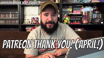 Thank you to my Patrons for April!  8 Bit Eric